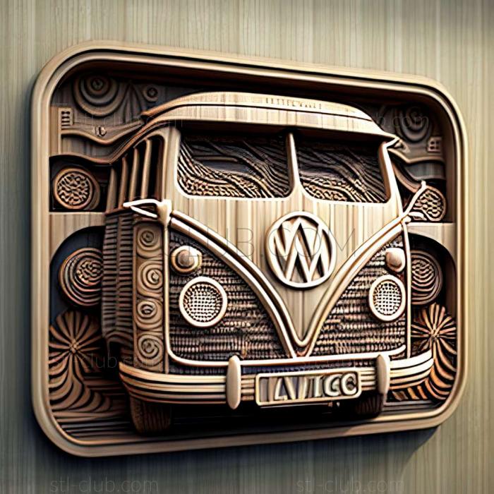 3D мадэль Volkswagen Lamando (STL)